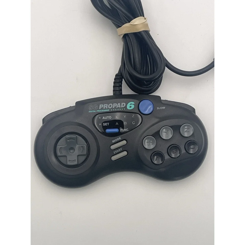 Sega Genesis Model 2 MK-1631 Console System 2 Controller 3 Game & Cables Bundle